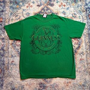Vintage Guinness Beer Logo T-shirt Large